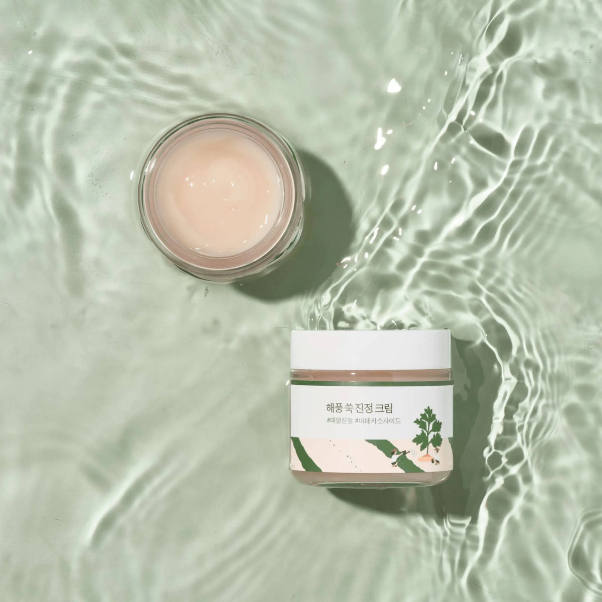 Round Lab - Mugwort Calming Cream (80 mL).
