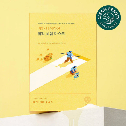Round Lab - Vita Niacinamide Dark Spot Serum Mask (10 ea).