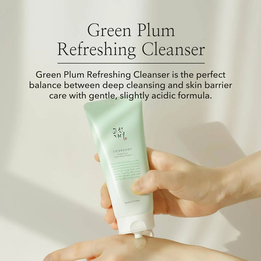 Beauty of Joseon - Green Plum Refreshing Cleanser (100 mL).