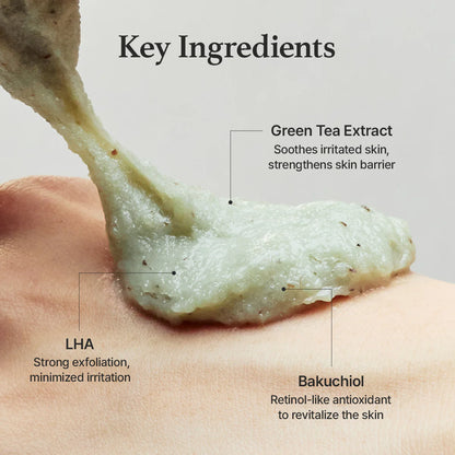 Arencia - Green Tea + LHA Deep Pore Rice Cake Cleanser (150 g)
