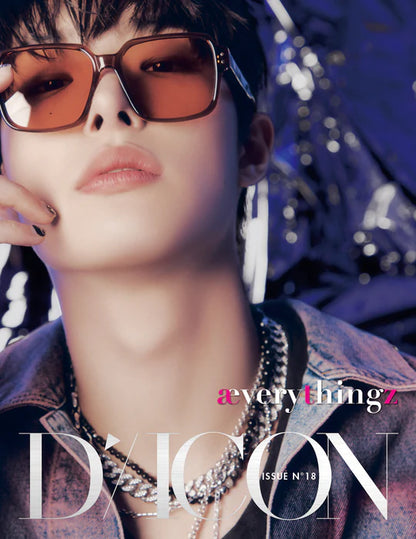 DICON VOLUME N°18 ATEEZ : æverythingz (8 Versions)(Magazine)(Limited Quantity).