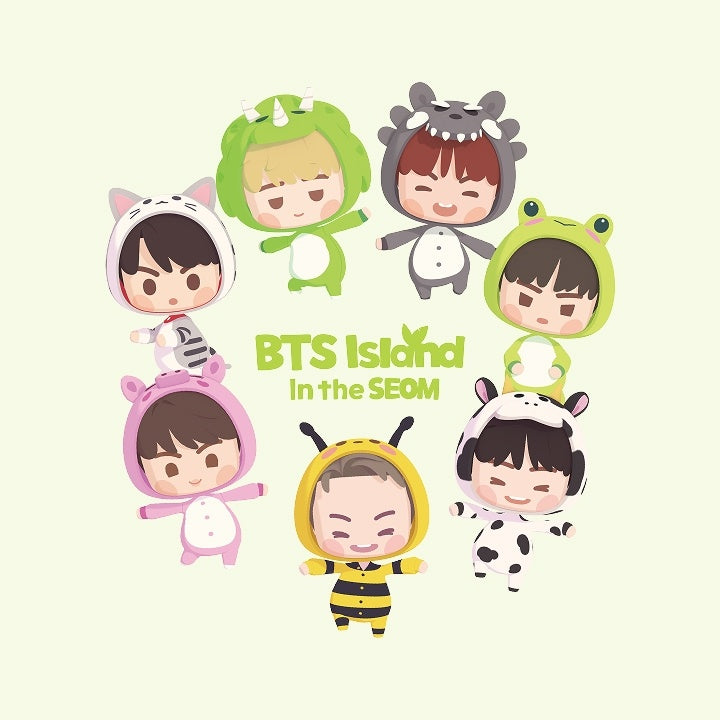 BTS - Official MD [Island in the seom] Face Keyring (7 Versions