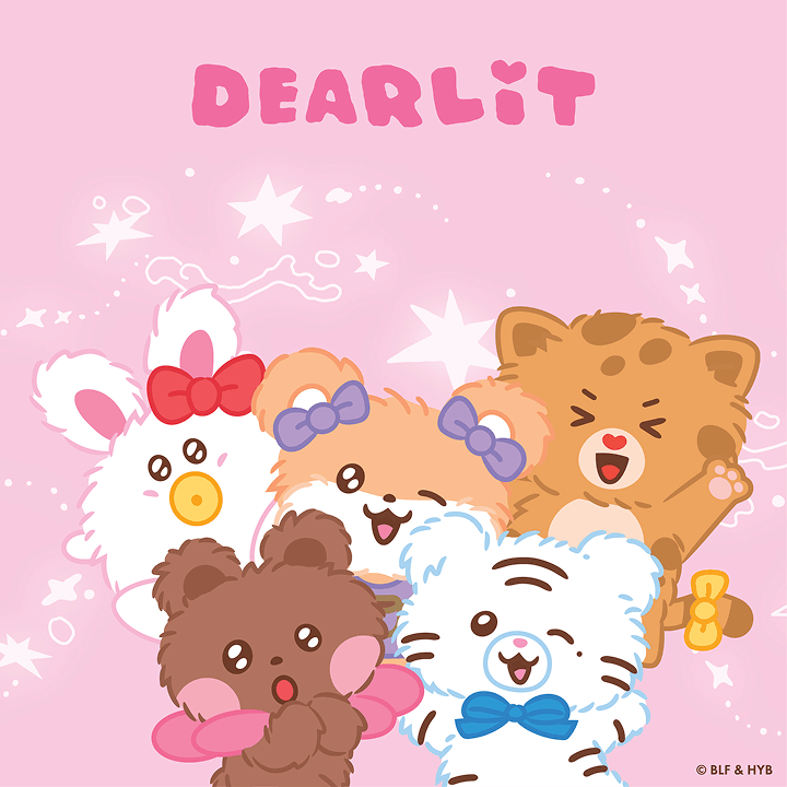 (PRE-ORDER 2026-09-28) ILLIT - Official MD [DEARLiT] Stress Ball Keyring (5 Versions)