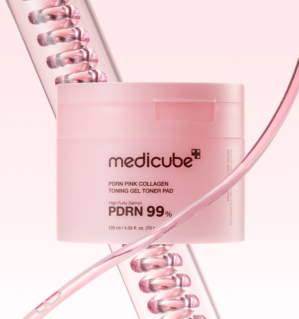medicube - PDRN Pink Collagen Toning Gel Toner Pad (70 pcs)