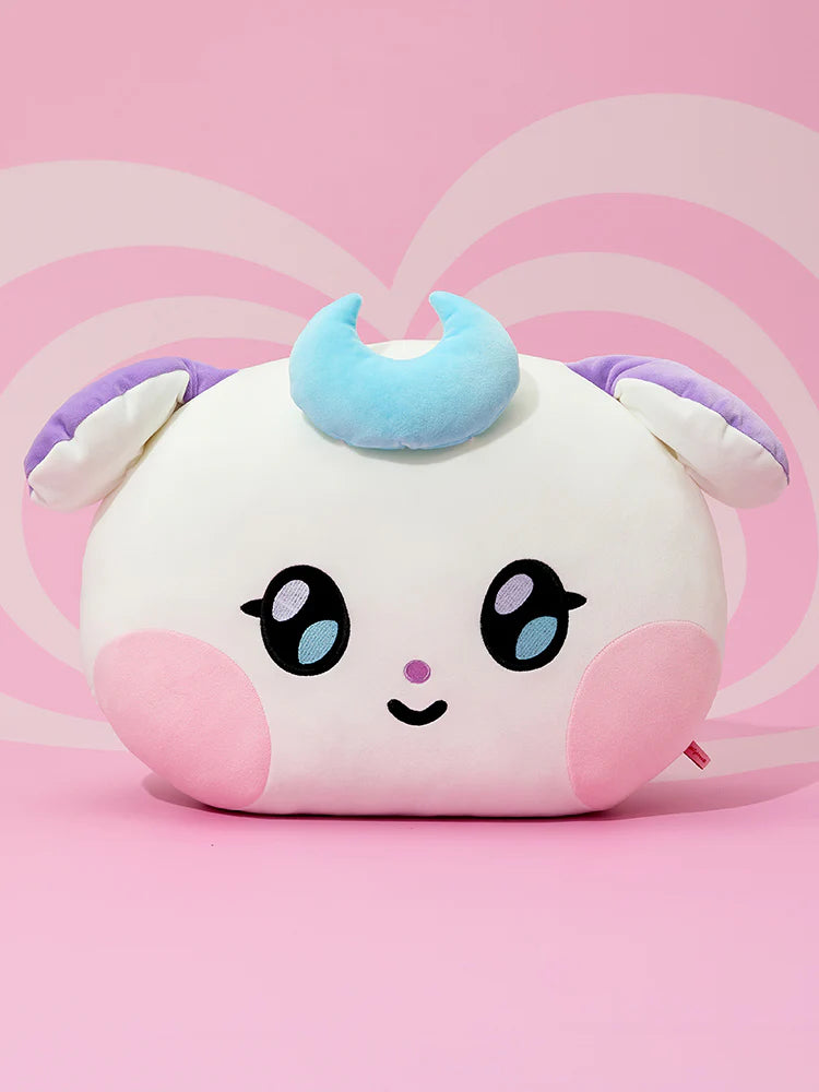 (PRE-ORDER 2025-11-07) ATEEZ - [MIGHTEEZ BIG FACE CUSHION with PHOTO CARD(POB)](8 Versions)(LINE FRIENDS SQUARE MERCH)