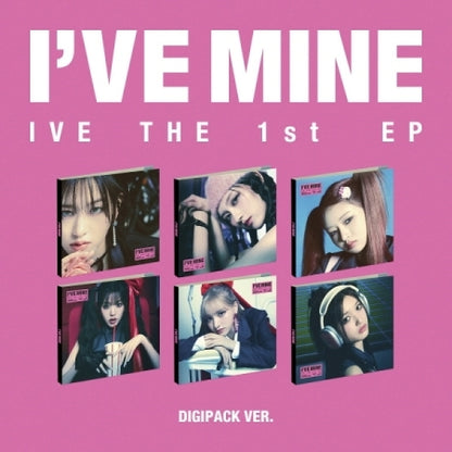 IVE 1st EP Album I'VE MINE Digipack Version RANDOM