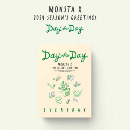 MONSTA X 2024 Season's Greetings Day after Day 2 versions