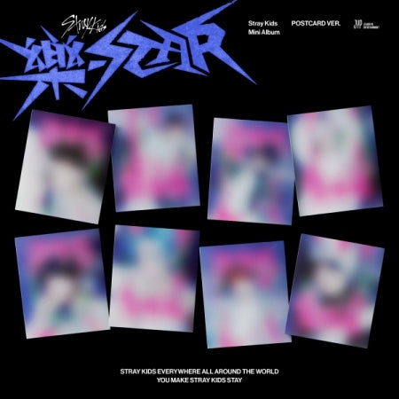 Stray Kids - 8th Mini Album [樂-STAR] Postcard Version (8 Versions).