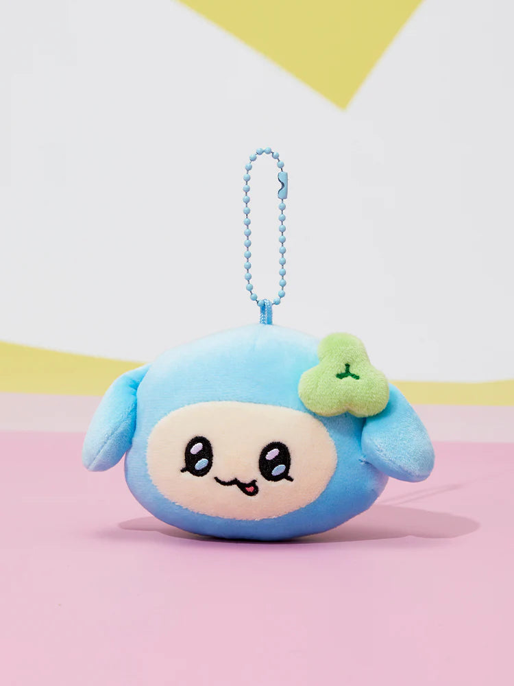(PRE-ORDER 2025-11-07) ATEEZ - [MIGHTEEZ FACE PLUSH KEYRING](8 Versions)(LINE FRIENDS SQUARE MERCH)