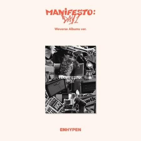 ENHYPEN, MANIFESTO : DAY 1 Weverse Albums Version.