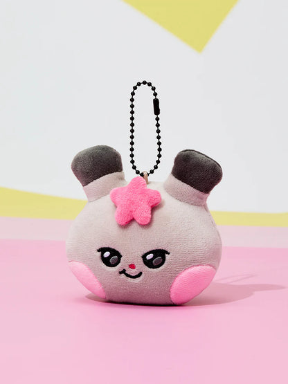 (PRE-ORDER 2025-11-07) ATEEZ - [MIGHTEEZ FACE PLUSH KEYRING](8 Versions)(LINE FRIENDS SQUARE MERCH)