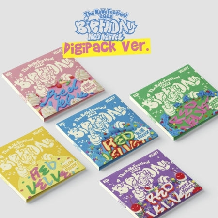 Red Velvet The ReVe Festival 2022 Birthday Digipack (5 Versions).