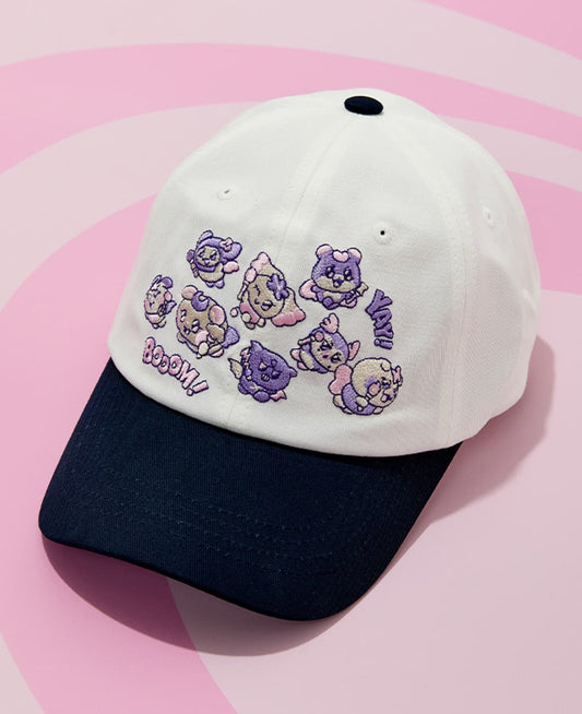 (PRE-ORDER 2025-11-07) ATEEZ - [MIGHTEEZ BASE BALL CAP](LINE FRIENDS SQUARE MERCH).