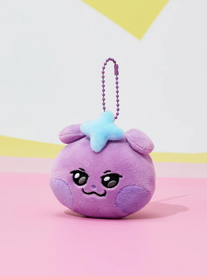 (PRE-ORDER 2025-11-07) ATEEZ - [MIGHTEEZ FACE PLUSH KEYRING](8 Versions)(LINE FRIENDS SQUARE MERCH)