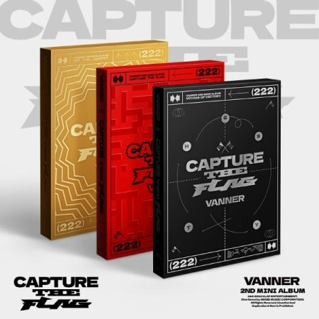 VANNER - 2nd Mini Album Capture The Flag (3 Versions) Random