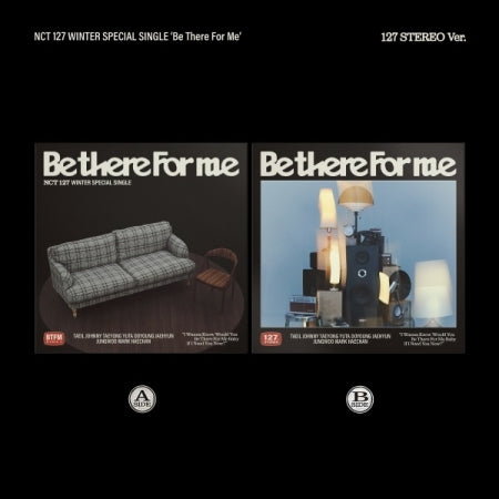 NCT 127 Winter Special Single Album - Be there for me - 127 Stereo version (2 Versions).