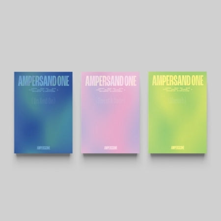 AMPERS&ONE 1st Single Album AMPERSAND ONE (3 VERSIONS).