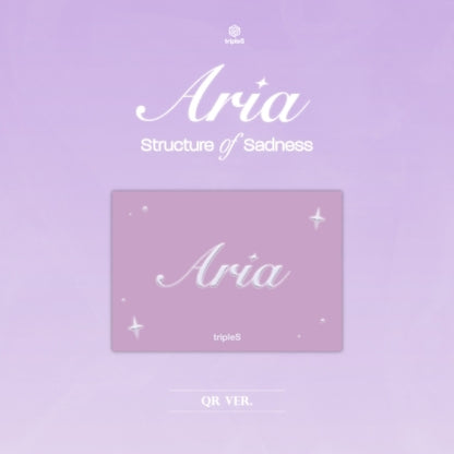 tripleS Single Album Aria Structure Of Sadness QR Version.