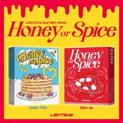 LIGHTSUM - 2ND MINI ALBUM, HONEY OR SPICE (2 Versions)