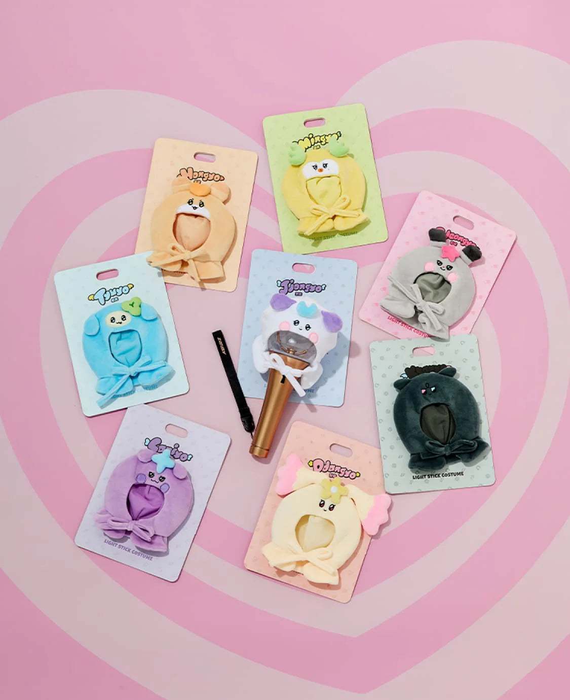 (PRE-ORDER 2025-11-07) ATEEZ - [MIGHTEEZ LIGHT STICK CAPE](8 Versions)(LINE FRIENDS SQUARE MERCH)