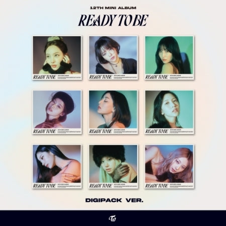 Twice 12th Mini Album Ready To Be Digipack Version (9 Versions) Random