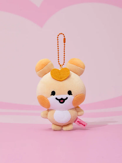 (PRE-ORDER 2025-11-07) ATEEZ - [MIGHTEEZ MINI PLUSH KEYRING](8 Versions)(LINE FRIENDS SQUARE MERCH)