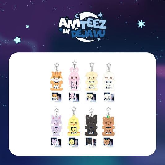 (PRE-ORDER 2026-11-15) ATEEZ x ANITEEZ - POP-UP [ANITEEZ IN DEJA VU] ACRYLIC MAGNETIC ID PHOTO HOLDER (POB Included Based on Order Amount)