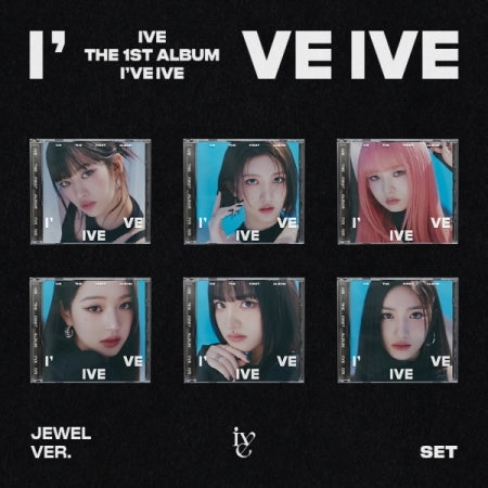 IVE - 1st Album [I'VE IVE] Jewel Version (6 Versions).