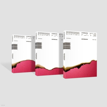 LE SSERAFIM - 1st Studio Album UNFORGIVEN (3 VERSIONS).