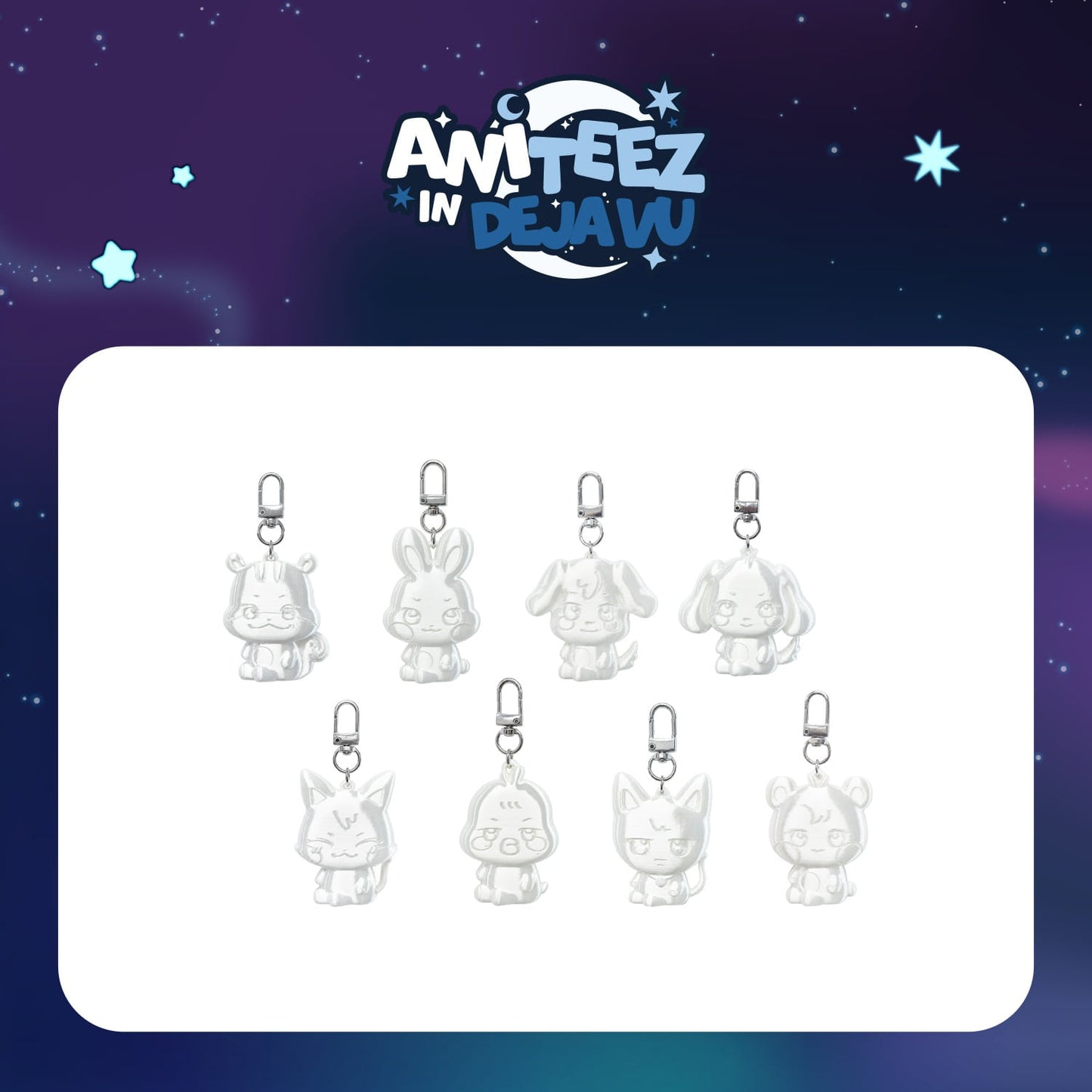 (PRE-ORDER 2026-11-15) ATEEZ x ANITEEZ - POP-UP [ANITEEZ IN DEJA VU] CAN OPENER KEYRING (POB Included Based on Order Amount)