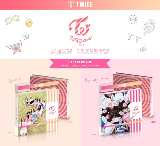 TWICE 3rd Mini Album TWICEcoaster : LANE 1 (2 VERSIONS).