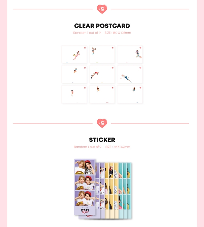 TWICE 5th Mini Album WHAT IS LOVE?, 2 VERSIONS.