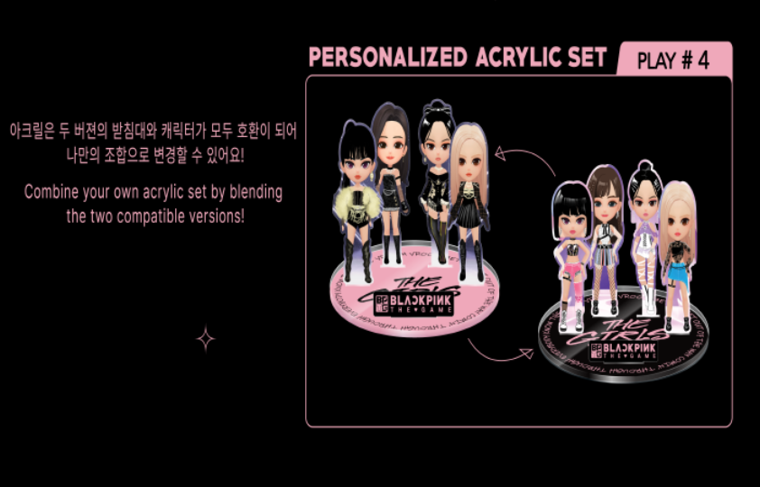 BLACKPINK 1ST OST THE GAME OST [THE GIRLS], Stellar ver. Limited Edition (2 VERSIONS).