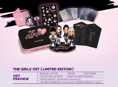 BLACKPINK 1ST OST THE GAME OST [THE GIRLS], Stellar ver. Limited Edition (2 VERSIONS).