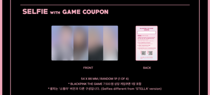 BLACKPINK 블랙핑크, 1ST OST ALBUM, THE GAME OST [THE GIRLS], REVE VER (2 VERSIONS).