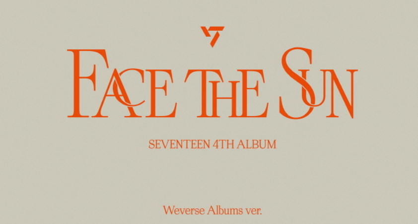 SEVENTEEN 4th Album FACE THE SUN Weverse Version.