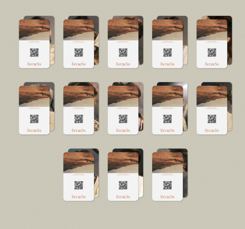 SEVENTEEN 4th Album FACE THE SUN Weverse Version.