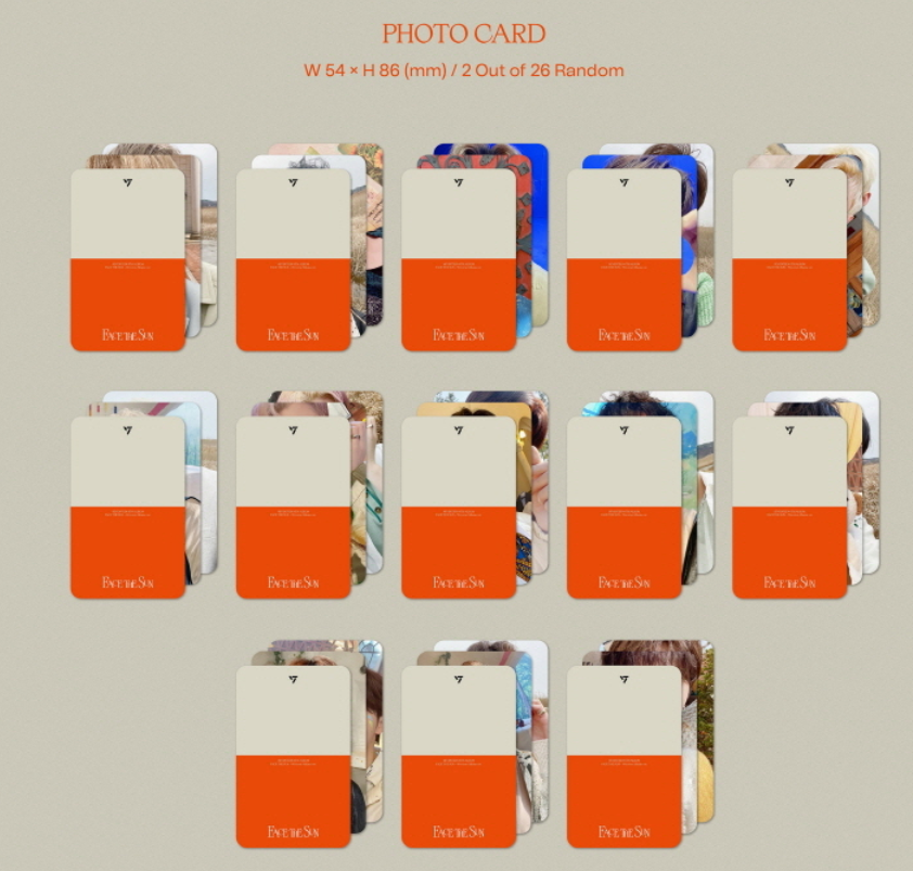 SEVENTEEN 4th Album FACE THE SUN Weverse Version.