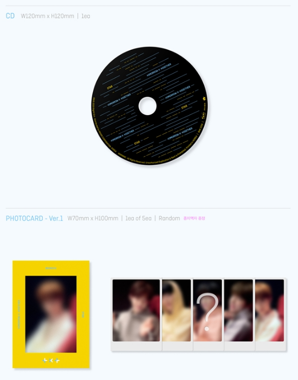 TOMORROW X TOGETHER TXT 1ST MINI ALBUM, THE DREAM CHAPTER - STAR