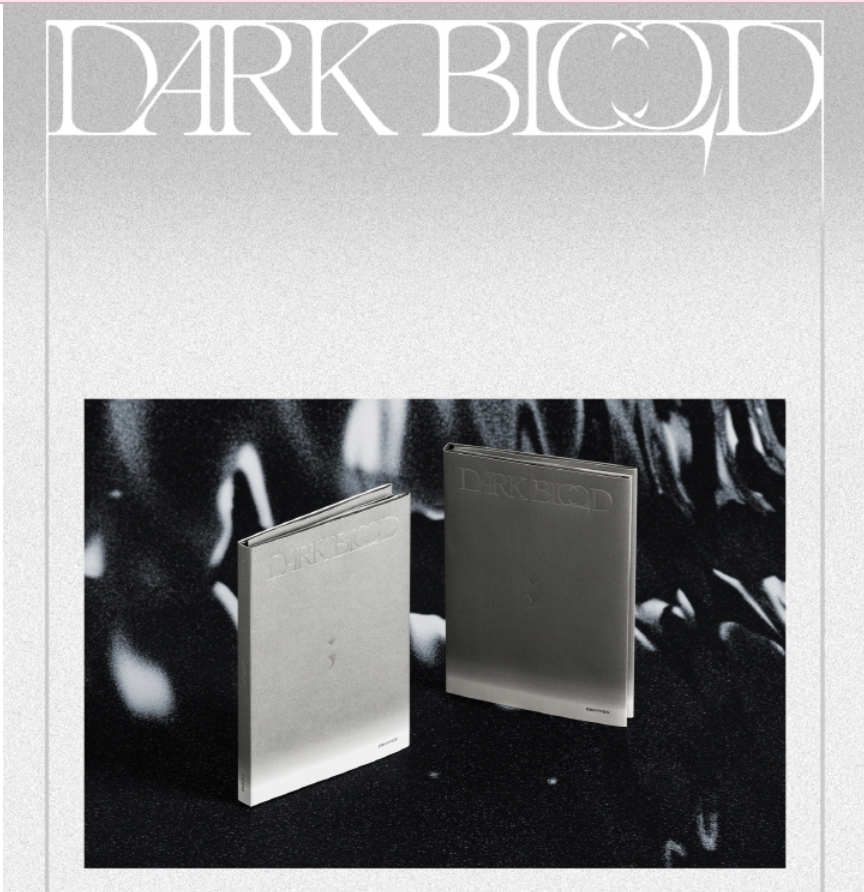 ENHYPEN, 4TH MINI ALBUM, DARK BLOOD, ENGENE VERSION, RANDOM.