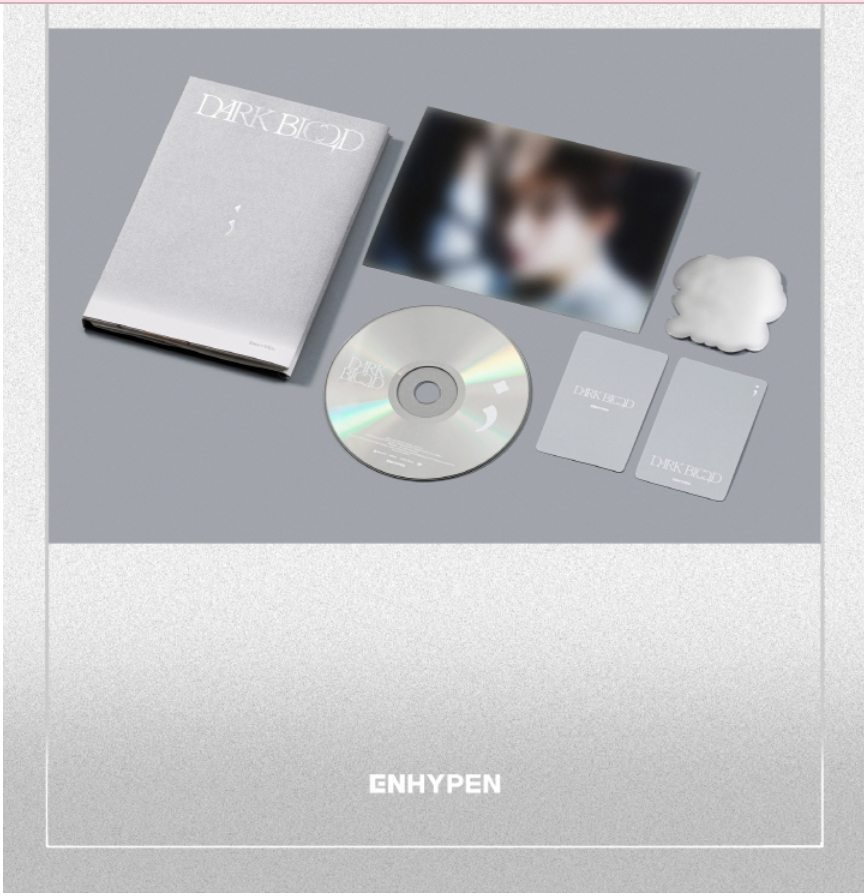ENHYPEN, 4TH MINI ALBUM, DARK BLOOD, ENGENE VERSION, RANDOM.
