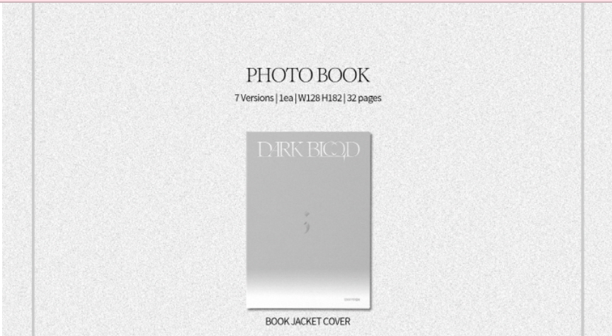 ENHYPEN, 4TH MINI ALBUM, DARK BLOOD, ENGENE VERSION, RANDOM.