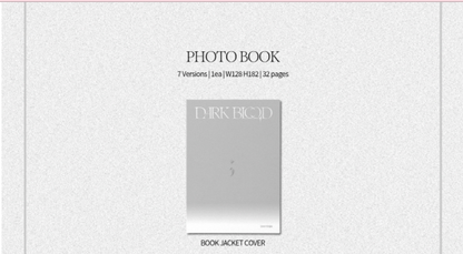 ENHYPEN, 4TH MINI ALBUM, DARK BLOOD, ENGENE VERSION, RANDOM.