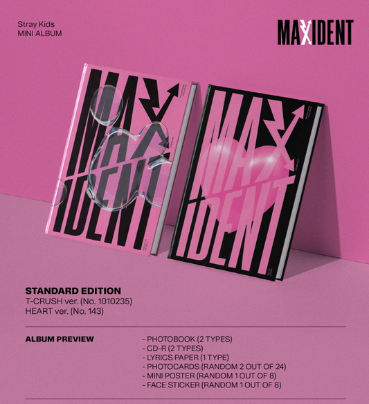 Stray Kids - 7th Mini Album [MAXIDENT] (2 Versions).