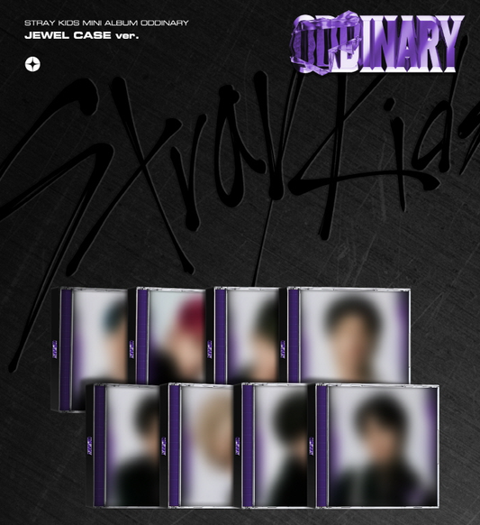 Stray Kids 6th Mini Album Oddinary Jewel case version (8 Versions)