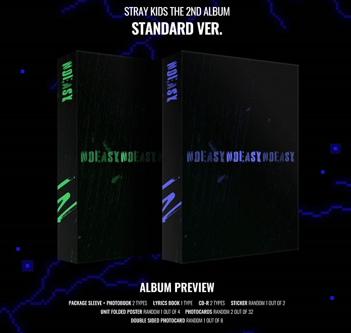 Stray Kids - 2nd Album [NOEASY] Standard Version (2 Versions).