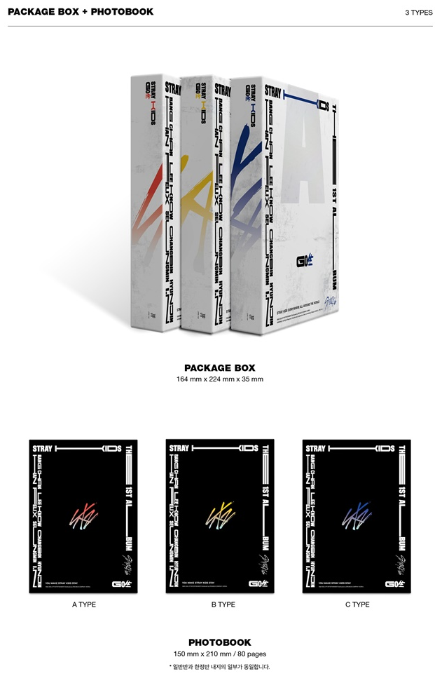 Stray Kids - 1st Album [GO生 (GO LIVE)] (3 Versions).