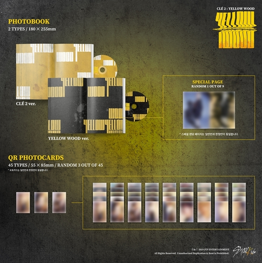 Stray Kids - Special Album [Cle 2 Clé 2 : Yellow Wood](2 Versions)