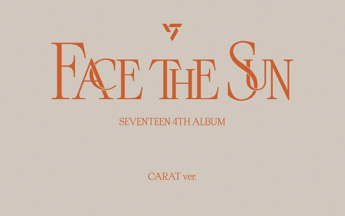 SEVENTEEN - 4th Album FACE THE SUN Carat Version (Random SEVENTEEN - 4th Album FACE THE SUN Carat Version (Random