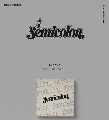 SEVENTEEN Special Album Semicolon (Random).